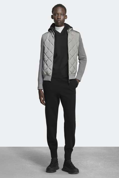 HyBridge® Quilted Knit Hoody Black Label | Canada Goose US