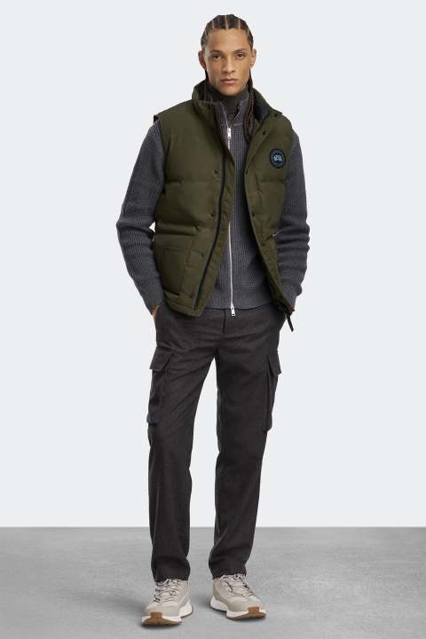 Freestyle Crew Vest Black Label | Canada Goose US