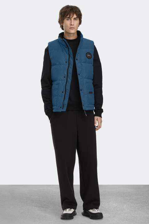 Freestyle Crew Vest Black Label | Canada Goose US