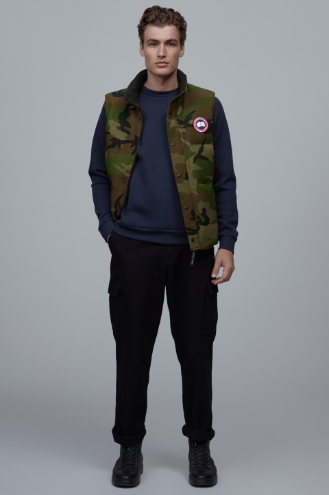 canada goose garson vest camo