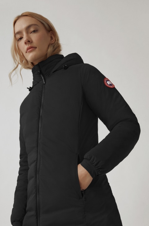 Ladies camp hooded jacket outlet