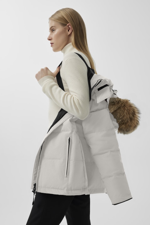 canada goose chelsea parka red