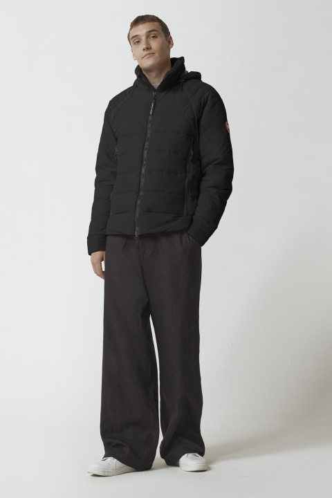 Men's hybridge base down jacket Clearance