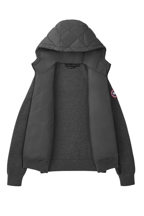 Blouson à capuche en tricot matelassé Hybridge pour femmes | Canada Goose