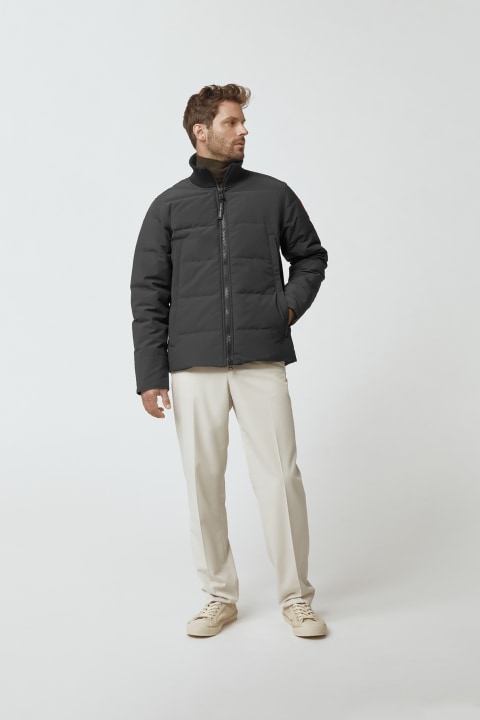 cole haan brushed flannel down parka