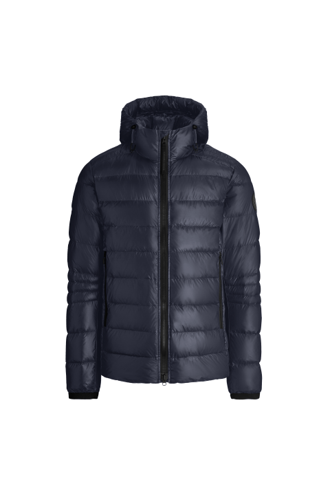 Manteau à capuchon en duvet Crofton Black Label pour hommes | Canada Goose