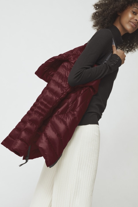 Manteau à capuchon en duvet Cypress Black Label pour femmes | Canada Goose