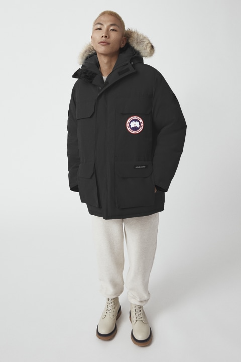 canada goose mens expedition parka black