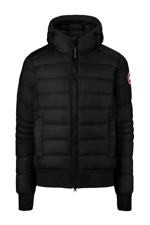Unlock Wilderness' choice in the Woolrich Vs Canada Goose comparison, the Crofton Bomber by Canada Goose