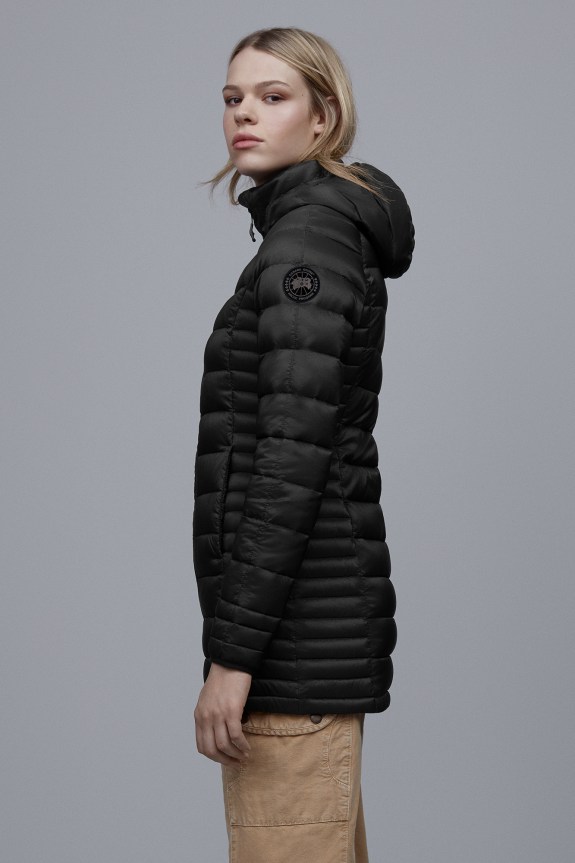 canada goose black coat womens