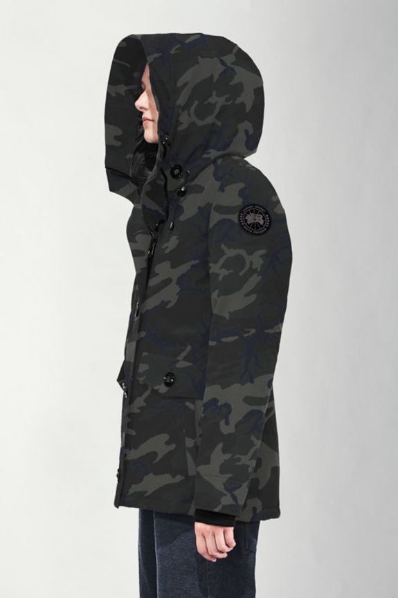 aldridge parka black label canada goose