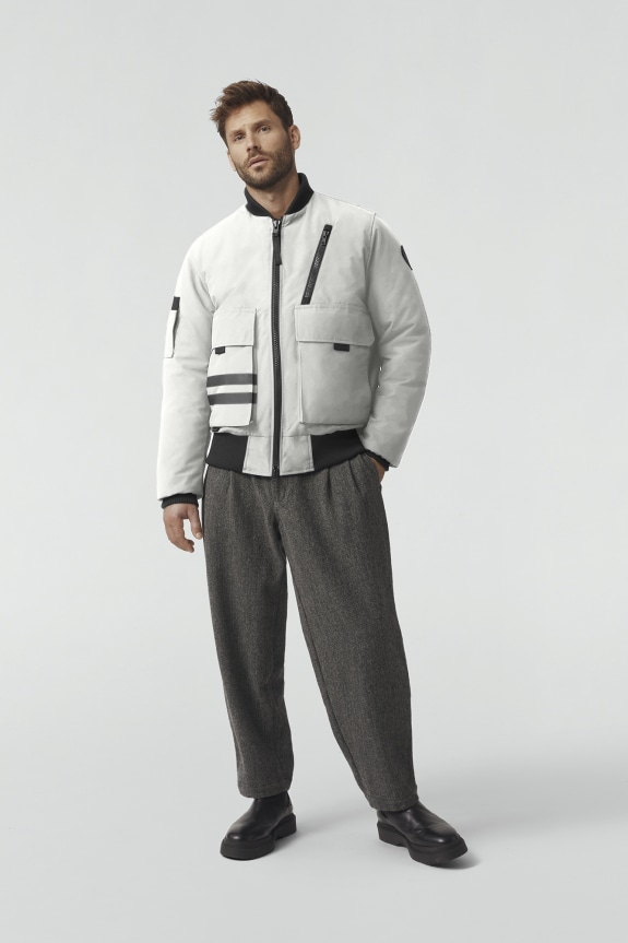 Canada goose kirkfield bomber black label clearance