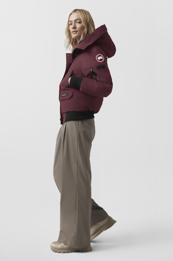 Canada goose chilliwack bomber women's grey Clearance