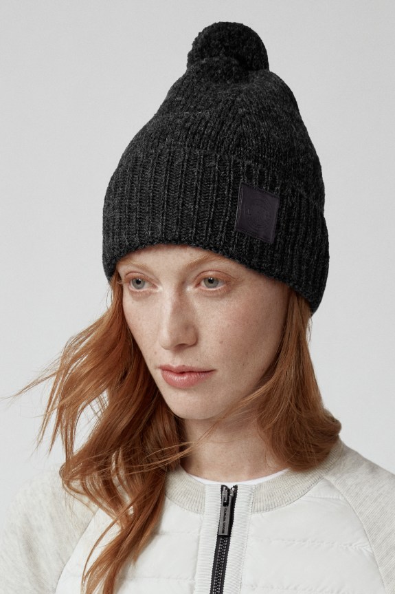 Leather Patch Pom Toque | Canada GooseÂ®
