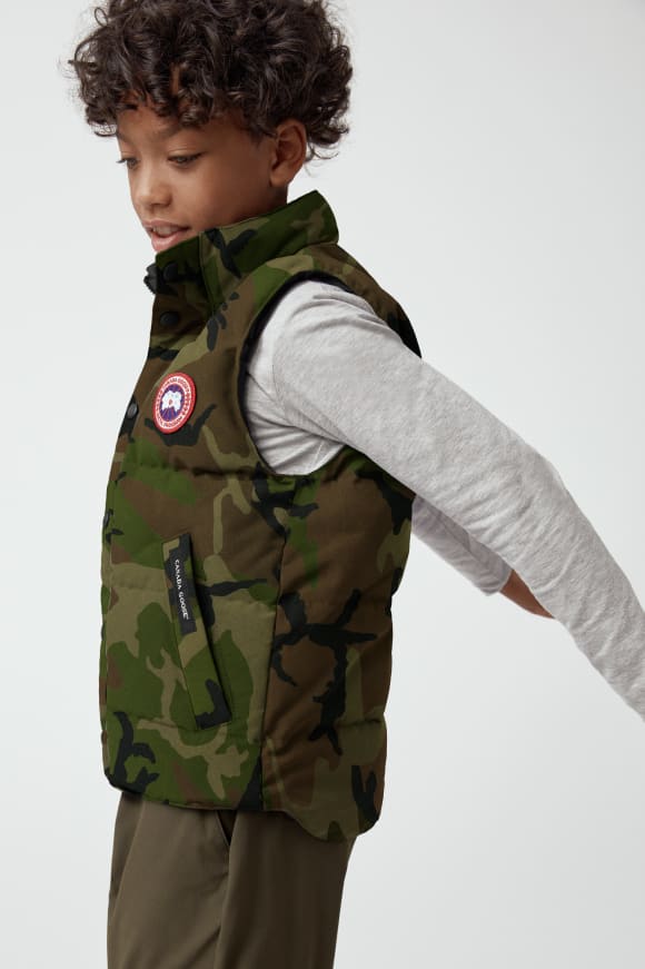 Youth Vanier Vest Print
