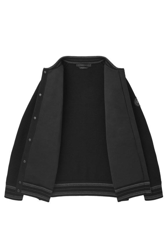 HyBridge® Quilted Knit Bomber Black Label