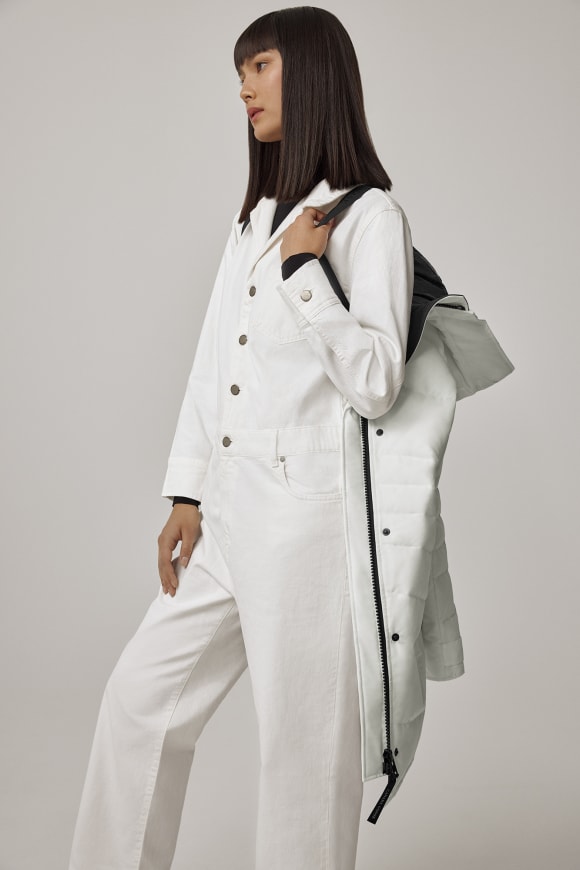 Canada goose lorette parka white hotsell