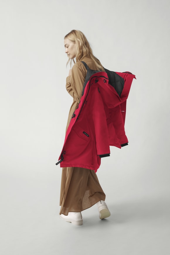 Canada goose rossclair parka red 2025