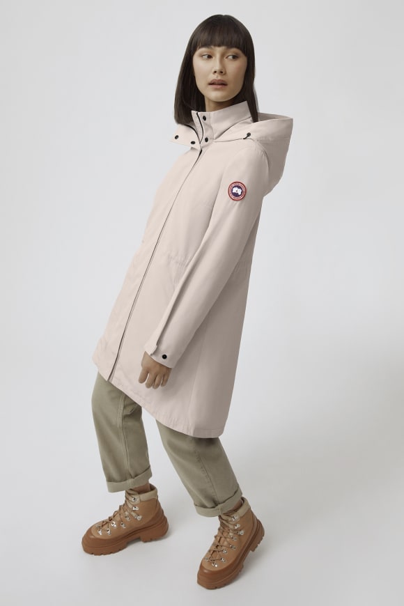 Shop Women s Raincoats Windbreaker Jackets Canada Goose AE