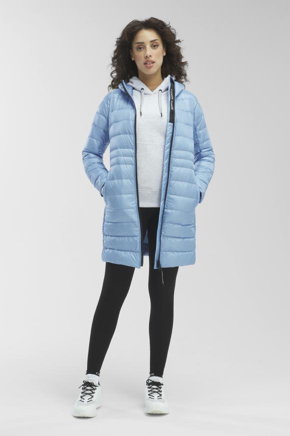 Light blue hot sale down coat
