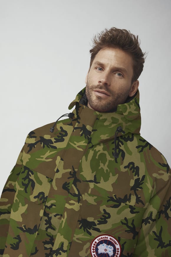 Canada goose 2025 expedition parka print