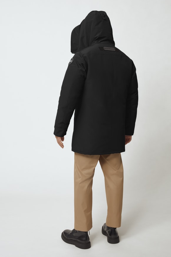 Canada goose kinley parka black label on sale