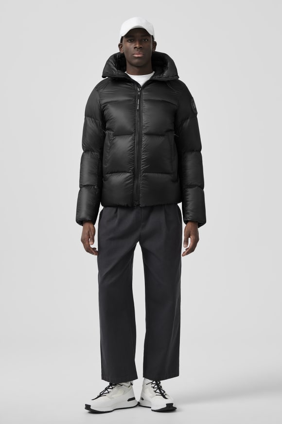Black Label Men s Parkas Jackets Knitwear Canada Goose DK