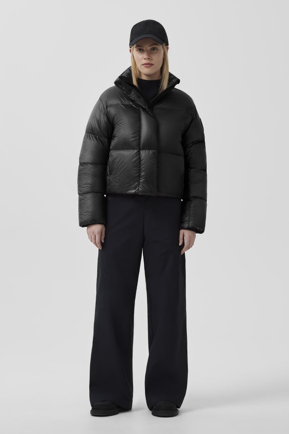 Veste canada goose femme courte clearance