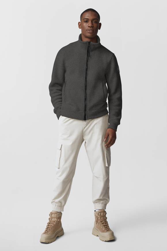 Canada goose azul blanco top