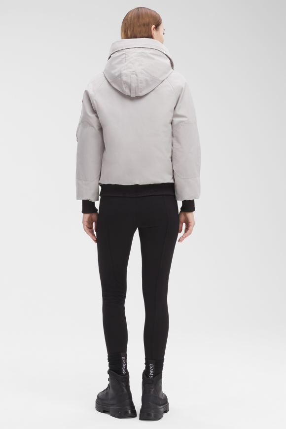 Canada goose chilliwack bomber women's white clearance