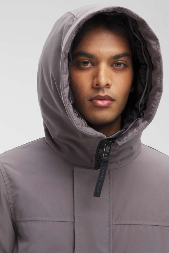Parka homme gris new arrivals