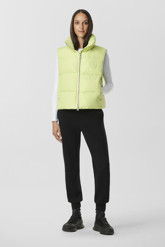 Women s Vests Puffer Long Down Vests Canada Goose US