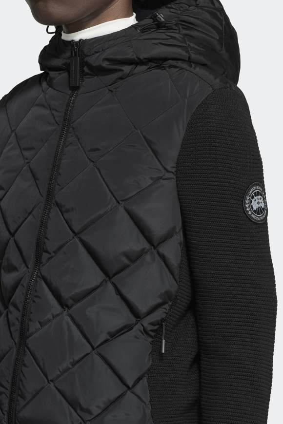 HyBridge&reg; Quilted Knit Hoodie Black Label
