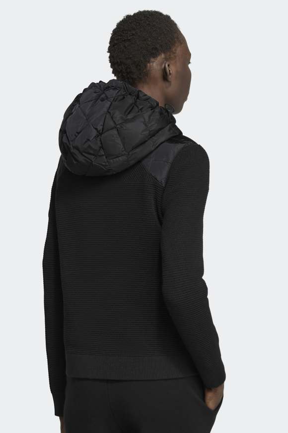HyBridge&reg; Quilted Knit Hoodie Black Label