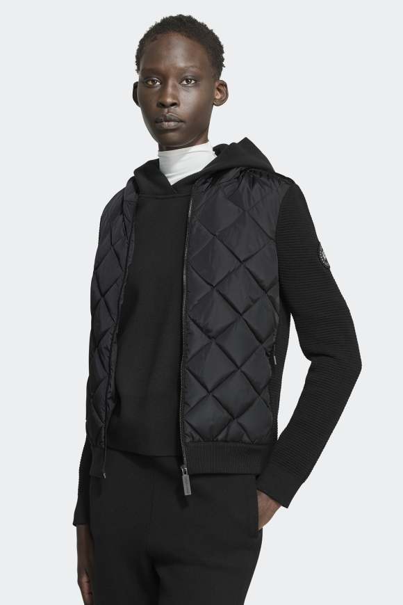 HyBridge&reg; Quilted Knit Hoodie Black Label