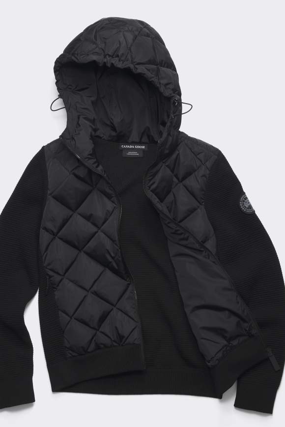 HyBridge&reg; Quilted Knit Hoodie Black Label