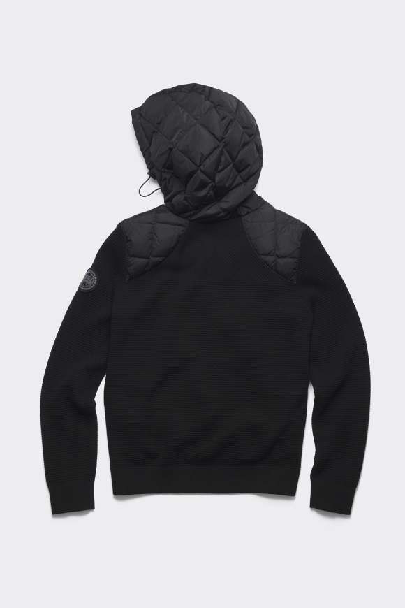 HyBridge&reg; Quilted Knit Hoodie Black Label
