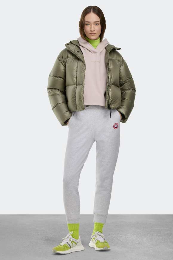 Cypress Cropped Puffer Black Label