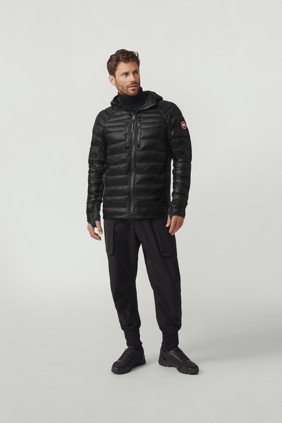 Save 4% Canada Goose Synthetic Everett Zip And Snap Button Fastening Down Jacket in Black for Men Mens Jackets Canada Goose Jackets 