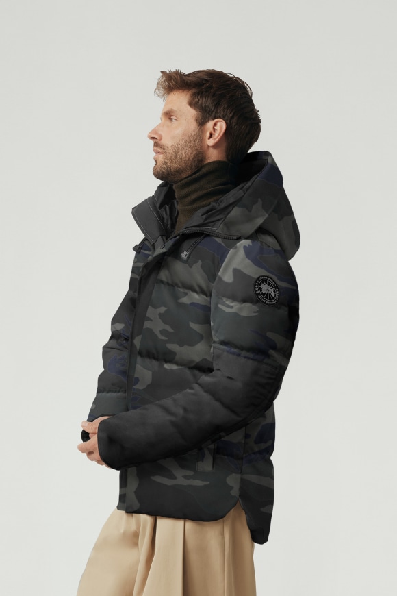 Canada Goose Goose Langford Parka Jacket in Black for Men Mens Clothing Jackets Down and padded jackets 