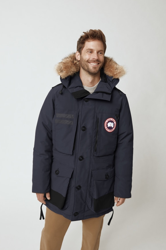 Men S Fur Jackets Coats Parkas, Mens Hooded Winter Coats Parka