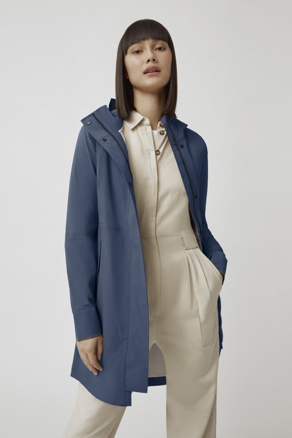 boohoo blue coat