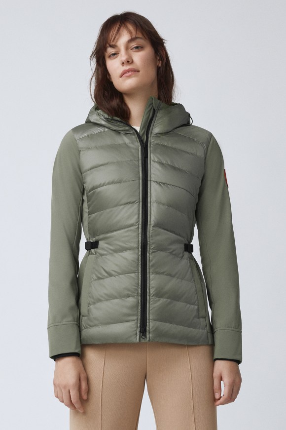 Canada Goose Goose Womens Down Jacket in Green Grey - Save 26% Womens Jackets Canada Goose Jackets 