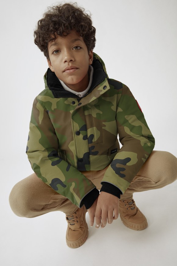 Youth Logan Parka Print