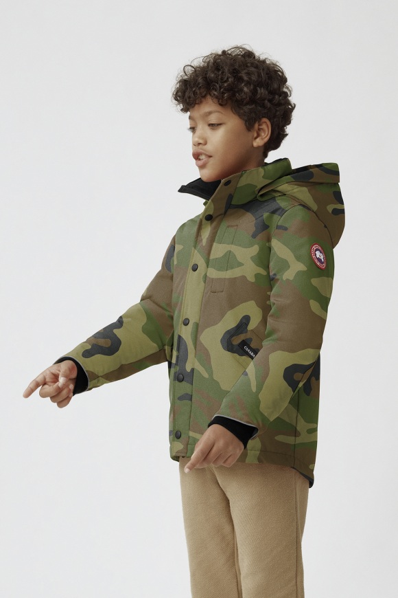 Youth Logan Parka Print