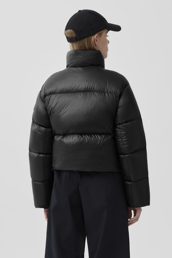 Cypress Cropped Puffer Black Label