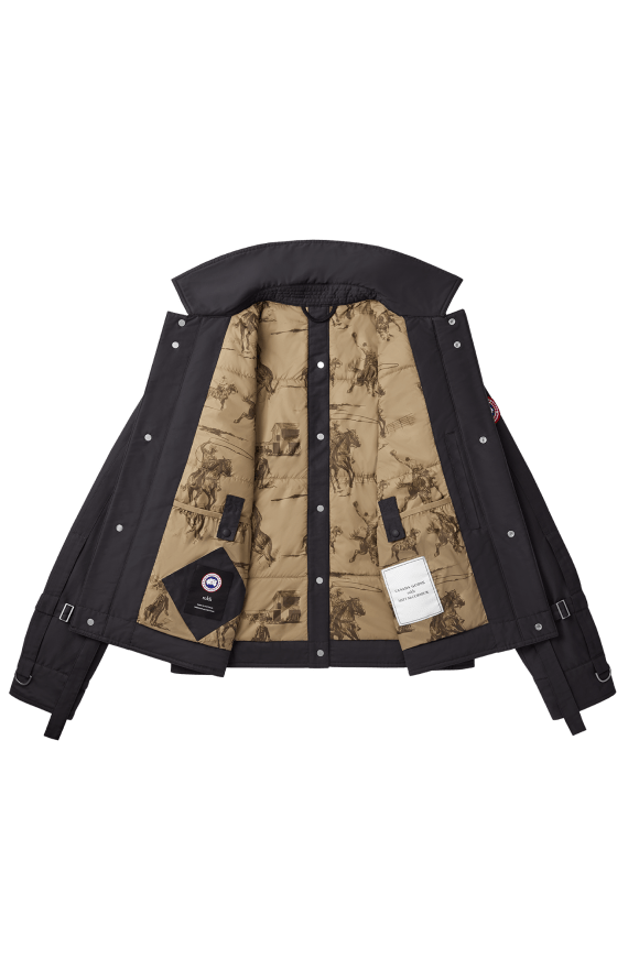 Padded Trucker Strap Jacket