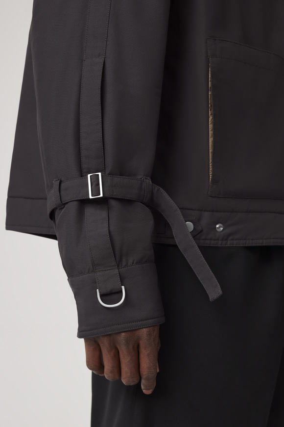 Padded Trucker Strap Jacket