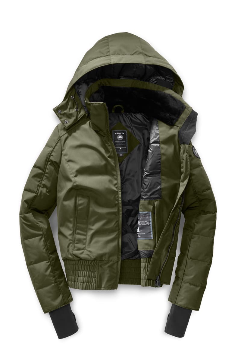 Canada goose aberdeen bomber black label clearance