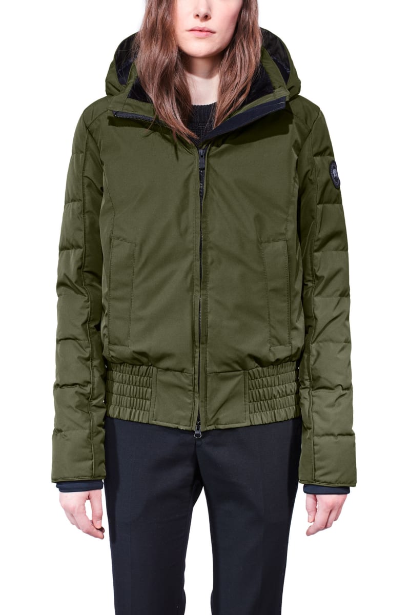 Canada goose aberdeen bomber black label clearance